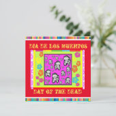 Carte Jour des morts, Dia de los Muertos (Debout devant)