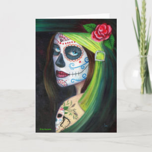Carte Jour des morts par Lori Karels