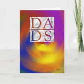 Carte Jour des papas (Devant)