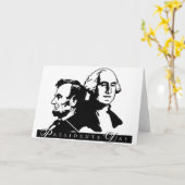 Carte Jour des présidents (Fleur jaune)