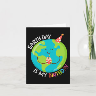 Carte Jour des terres Est Ma Chemise Anniversaire Pour P