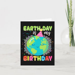 Carte Jour des terres Est Mon Anniversaire 22 Avril Anni