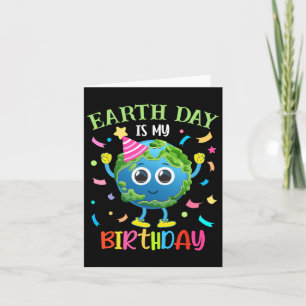 Carte Jour des terres Est Mon Anniversaire Pro Environne