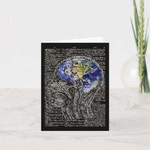 Carte Jour des terres Restaurer L'Art Du Cerveau Terre S