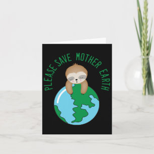 Carte Jour des terres S'Il Vous Plaît Sauvez La Terre Pl