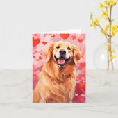 Carte Jour des Valentines (Fleur jaune)