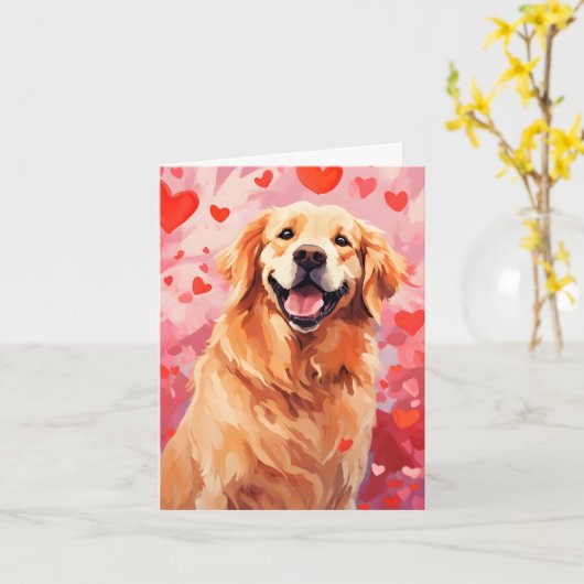 Carte Jour des Valentines (Fleur jaune)