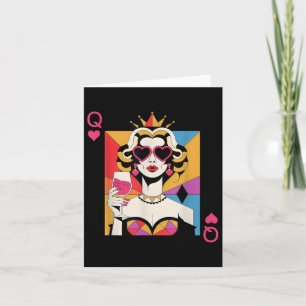 Carte Jour des Valentines de la Reine des Coeurs