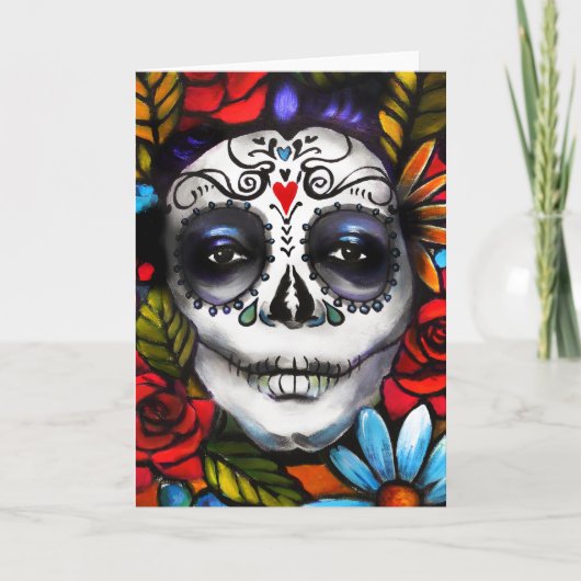 Carte Jour des voeux des morts (Devant)