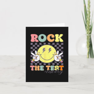 Carte Jour d'essais Test Retro Motivational Teacher St