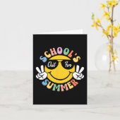 Carte Jour D'Études Les Écoles Super Sorties Pour Su (Fleur jaune)