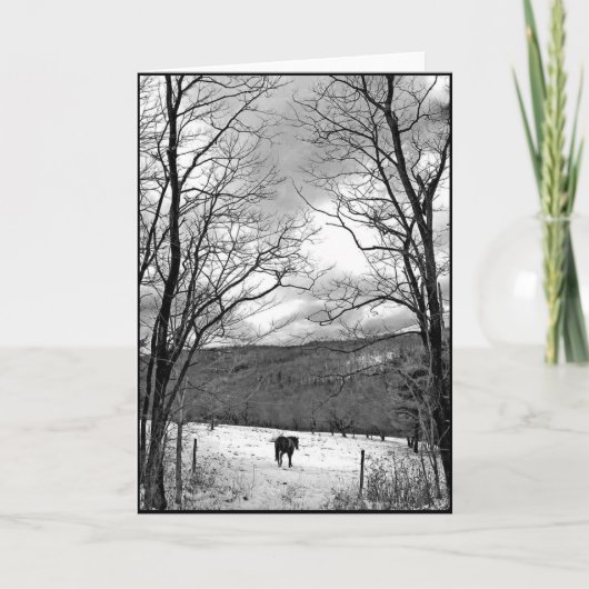 Carte Jour d'hiver (Devant)