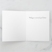 Carte Jour d'hiver (Intérieur)