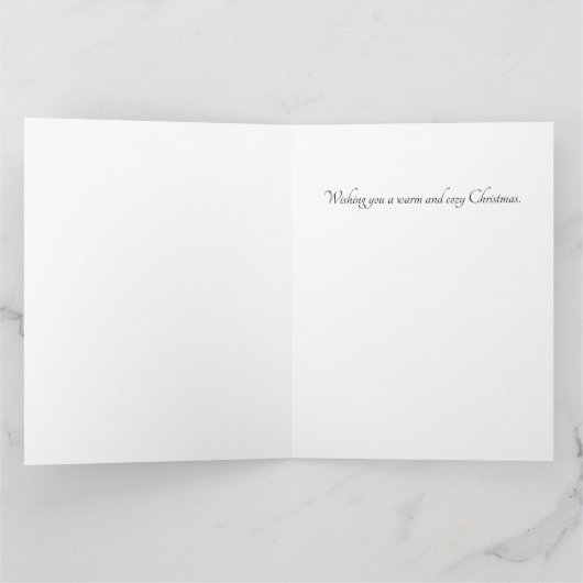 Carte Jour d'hiver (Intérieur)