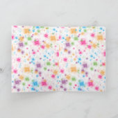 Carte Jour du crâne de sucre mort - Couleur vive (Intérieur)