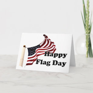 Carte Jour du drapeau des États-Unis d'Amérique