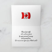 Carte Jour du drapeau national du Canada (Intérieur)