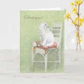 Carte jour du jour du lendemain (Fleur jaune)