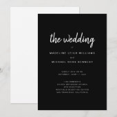 CARTE JOUR DU MARIAGE (Devant / Derrière)