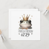 Carte Jour du saut (Devant/Arrière en situation)