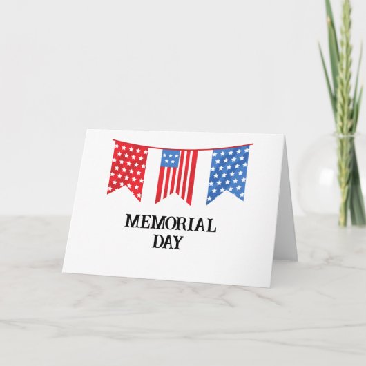 Carte Jour du Souvenir (Devant)