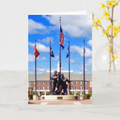 Carte Jour du Souvenir (Fleur jaune)