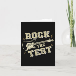 Carte Jour Enseignant Rock Le Test Guitare Enseignant Te
