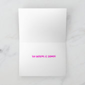 Carte Jour froid ! (Intérieur)