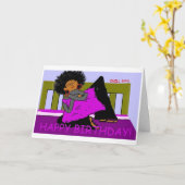 Carte Jour froid ! (Fleur jaune)