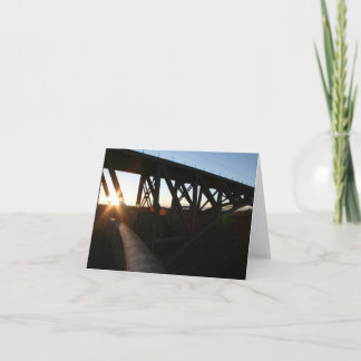 Carte Jour froid en acier chaud