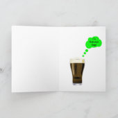 Carte Jour heureux de Guinness ! (Intérieur)