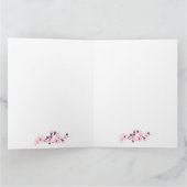 Carte Jour heureux de Mother´s de fleurs de cerisier (Intérieur)