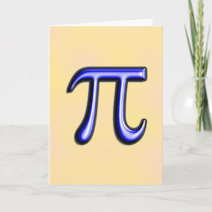 Carte Jour heureux de pi - 14 mars