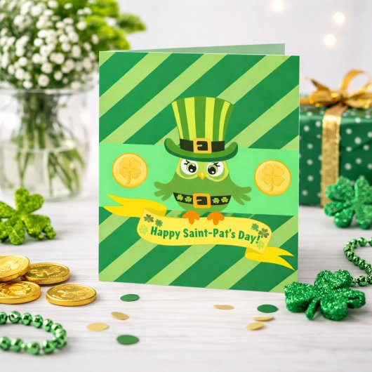 Carte Jour heureux de St Patrick
