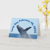 Carte Jour intercalaire 29 février 2024 (Fleur jaune)