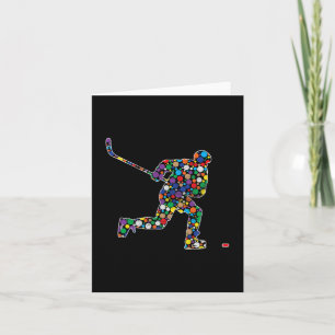 Carte Jour international du hockey sur glace à points co