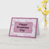 Carte Jour le plus doux heureux (Fleur jaune)