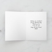 Carte Jour le plus doux pour la douce moitié avec des ro (Intérieur)