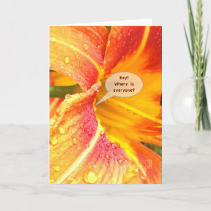 Carte Jour Lily Fermer Crop Manquant Vous version 2 Cart