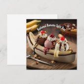 Carte Jour national de partage de bananes (Devant / Derrière)