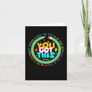 Carte Jour Où Vous Avez Obtenu Ce Jour De Test Rock L'En