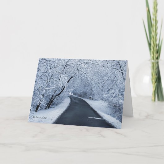 Carte Jour parfait de neige d'image (Devant)