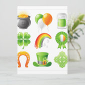 Carte jour saint-patricks (Debout devant)