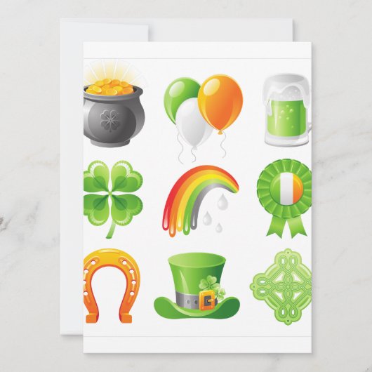 Carte jour saint-patricks (Devant)