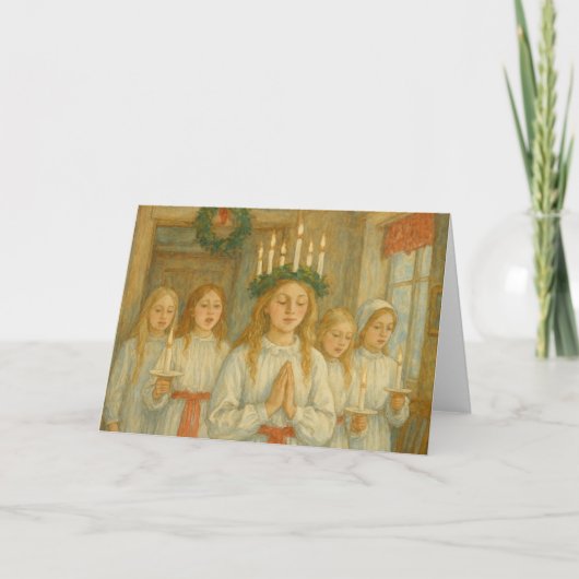 Carte Jour scandinave de Lucia (Devant)