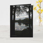 Carte Jour sombre (Fleur jaune)