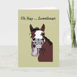 Cartes Humour Cheval D Anniversaire Zazzle Be