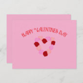 Carte Jour Valentines 2025 (Devant / Derrière)