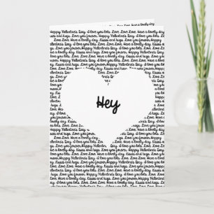 Carte Jour Valentines Simple
