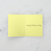 Carte Jour Valentines Vintage (Intérieur)